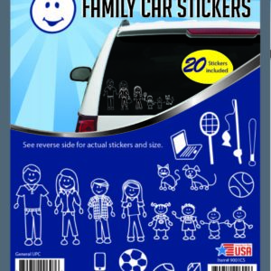 Traditional Family Car Stickers-0