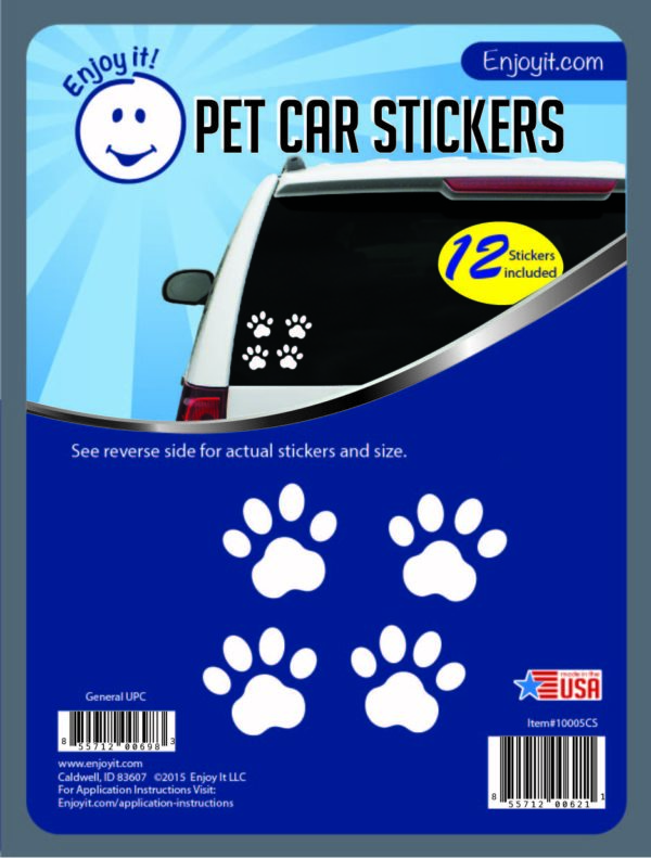 Pet Paw Car Stickers-0
