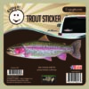 Rainbow Trout Full Color Car Sticker-0