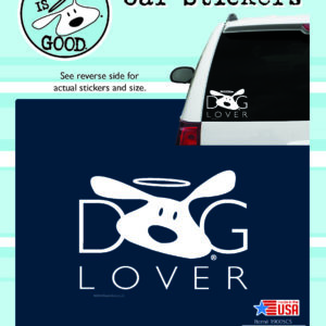 Dog Lover Car Sticker-0