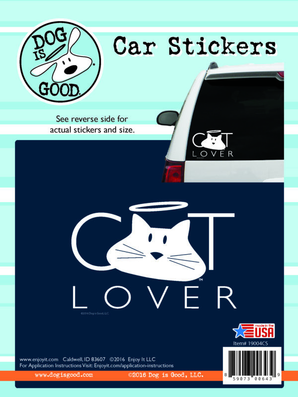 Cat Lover Car Sticker-0