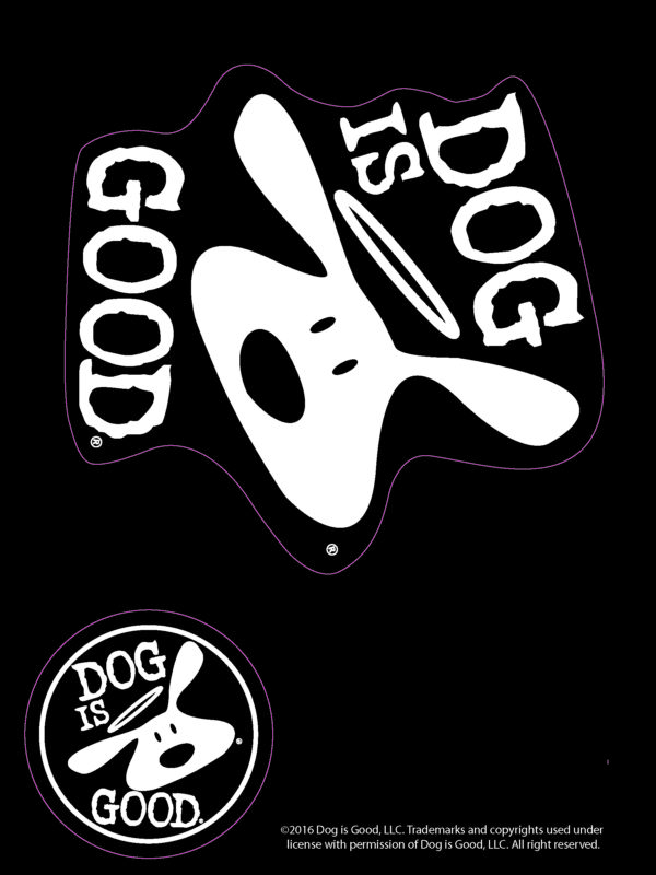 Dog Is Good Car Sticker-187