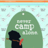 Never Camp Alone Air Freshener-0
