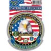 US American Warriors Sticker-0