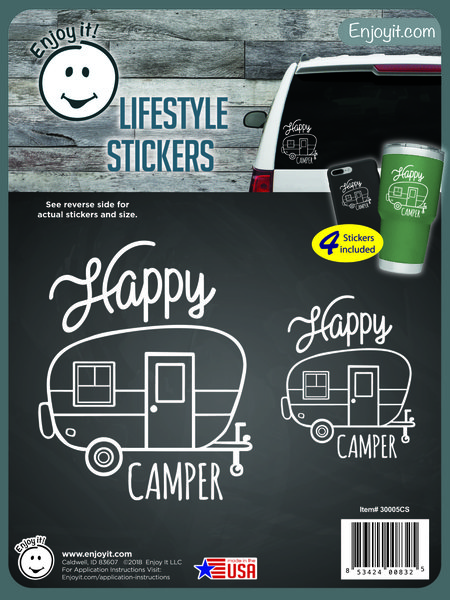 Happy Camper Stickers-0
