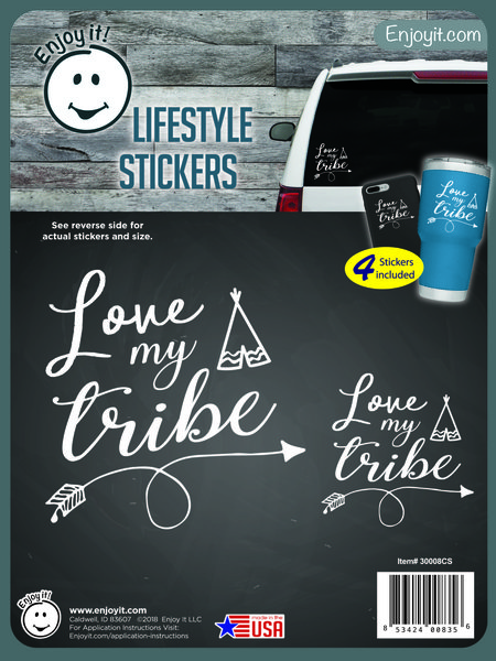 Love My Tribe Stickers-0