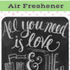 Love & the Beach Air Freshener (Ocean Breeze)-0