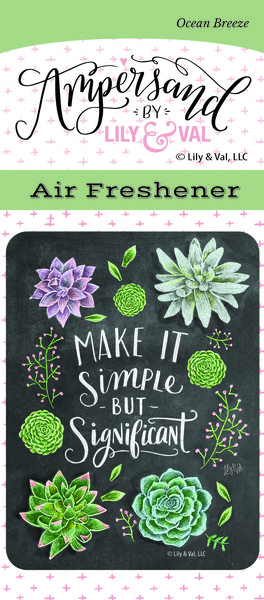 Simple but Significant Air Freshener (Ocean Breeze)-0