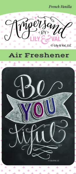 Be You Tiful Air Freshener (French Vanilla)-0