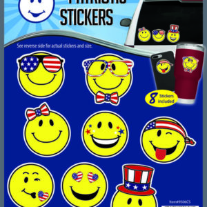 Smiling Faces U.S.A. Flag Stickers-0