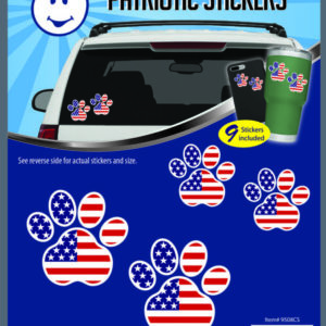 Paws U.S.A. Flag Stickers-0