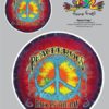 Back in the Day Peace Frogs Car Sticker-301