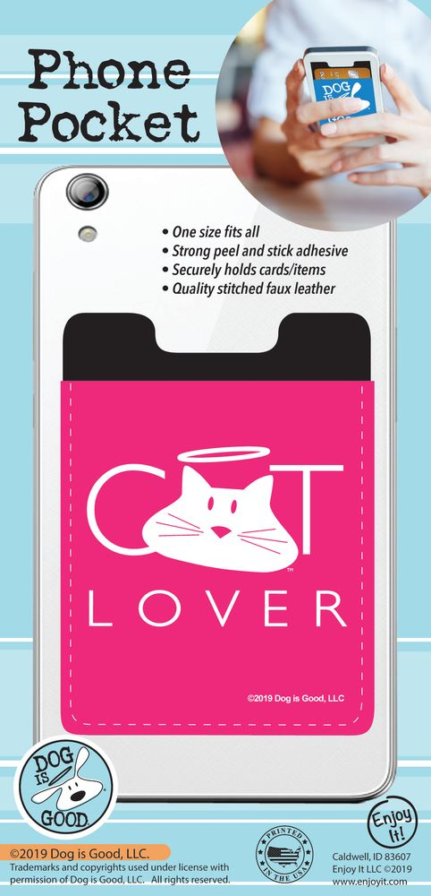 Cat Lover Phone Pocket-0