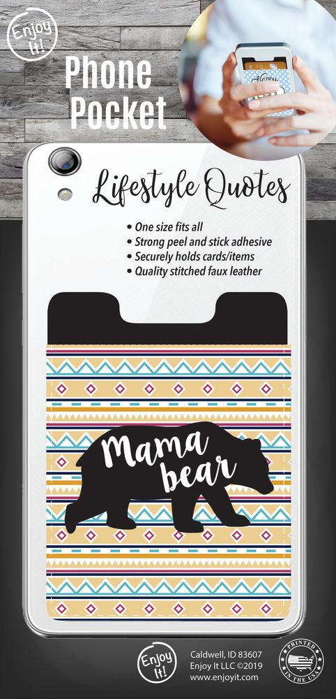 Mama Bear Phone Pocket-0